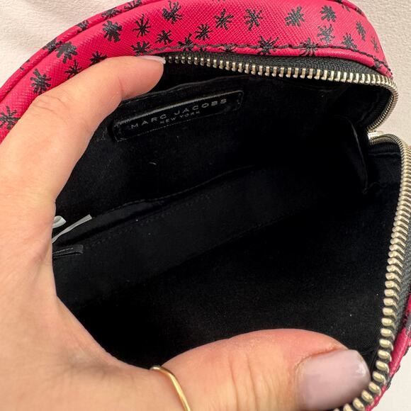 MARC JACOBS Carnation Handbag Multi 2Way Leather Playback Crossbody Bag No Strap - Picture 6 of 7